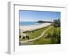 Coolangatta Beach and Town Panoramic, Gold Coast, Queensland, Australia, Pacifc-Matthew Williams-Ellis-Framed Photographic Print