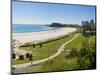 Coolangatta Beach and Town Panoramic, Gold Coast, Queensland, Australia, Pacifc-Matthew Williams-Ellis-Mounted Photographic Print