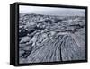 Cooled Lava from Recent Eruption, Kilauea Volcano, Hawaii Volcanoes National Park, Island of Hawaii-Ethel Davies-Framed Stretched Canvas