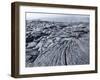 Cooled Lava from Recent Eruption, Kilauea Volcano, Hawaii Volcanoes National Park, Island of Hawaii-Ethel Davies-Framed Photographic Print