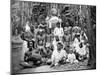 Coolies at Worship, Jamaica, C1905-Adolphe & Son Duperly-Mounted Giclee Print