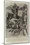 Coolies Carrying Supplies for Chinese Troops-Charles Edwin Fripp-Mounted Giclee Print