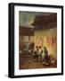 'Coolies Reading a Proclamation, Macao', c1840-George Chinnery-Framed Giclee Print