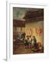 'Coolies Reading a Proclamation, Macao', c1840-George Chinnery-Framed Giclee Print