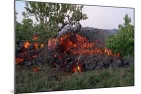 Cooling Lava from Mount Etna-Vittoriano Rastelli-Mounted Photographic Print