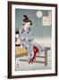 Cooling Off at Shijo, One Hundred Aspects of the Moon-Yoshitoshi Tsukioka-Framed Giclee Print