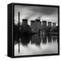 Cooling Tower at Power Station-Craig Roberts-Framed Stretched Canvas