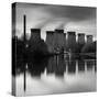 Cooling Tower at Power Station-Craig Roberts-Stretched Canvas