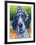 Coonhound-CR Townsend-Framed Art Print