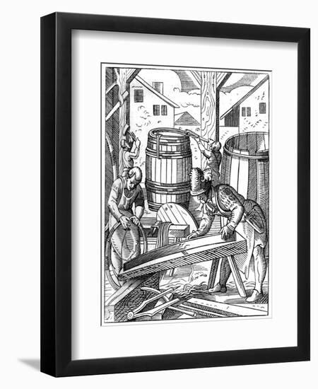 Cooper, 16th Century-Jost Amman-Framed Giclee Print