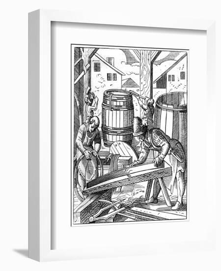 Cooper, 16th Century-Jost Amman-Framed Giclee Print