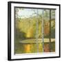 Cooper Lake, Autumn-Elissa Gore-Framed Art Print