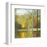 Cooper Lake, Autumn-Elissa Gore-Framed Art Print