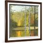 Cooper Lake, Autumn-Elissa Gore-Framed Art Print