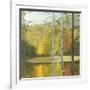 Cooper Lake, Autumn-Elissa Gore-Framed Art Print