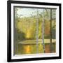 Cooper Lake, Autumn-Elissa Gore-Framed Art Print