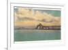 Cooper River Bridge, Charleston, South Carolina-null-Framed Premium Giclee Print