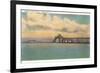 Cooper River Bridge, Charleston, South Carolina-null-Framed Premium Giclee Print