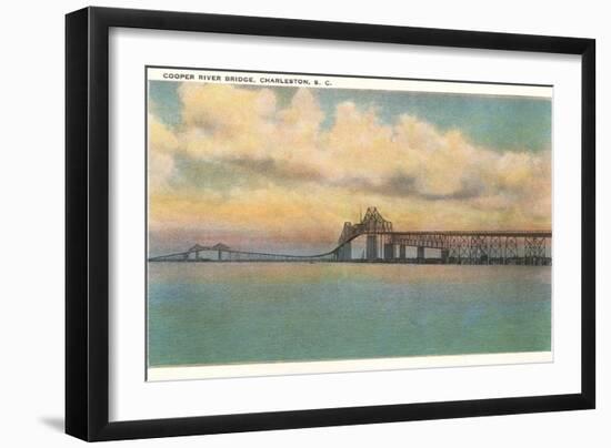 Cooper River Bridge, Charleston, South Carolina-null-Framed Art Print