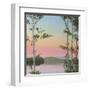 Cooper Sunset Birches-Elissa Gore-Framed Art Print