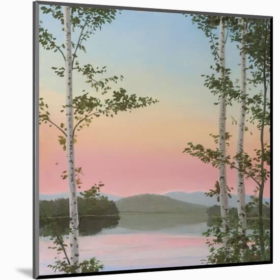 Cooper Sunset Birches-Elissa Gore-Mounted Art Print