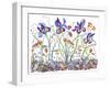 Cooper-Whimsical Flowers-Lisa Katharina-Framed Giclee Print