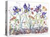 Cooper-Whimsical Flowers-Lisa Katharina-Stretched Canvas