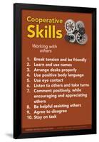 Cooperative Skills-Gerard Aflague Collection-Framed Poster