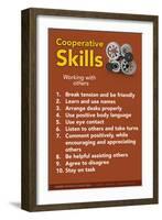 Cooperative Skills-Gerard Aflague Collection-Framed Art Print