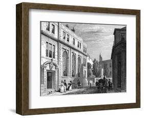 Coopers Hall London-Thomas H Shepherd-Framed Art Print