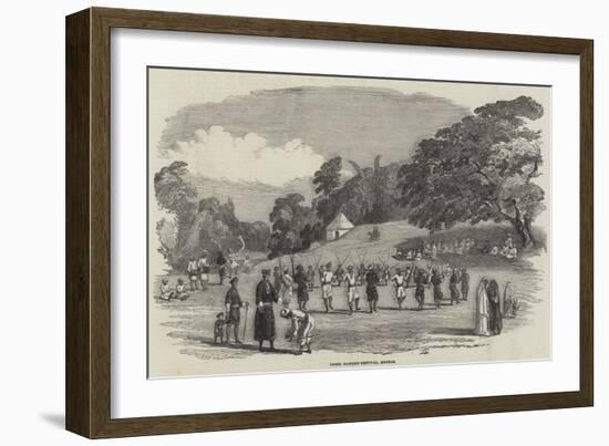 Coorg Harvest Festival, Madras-null-Framed Giclee Print