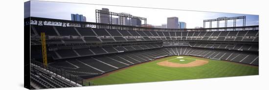 Coors Field Denver CO-null-Stretched Canvas