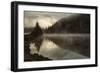 Coos Fog-David Lorenz Winston-Framed Art Print