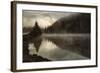 Coos Fog-David Lorenz Winston-Framed Art Print