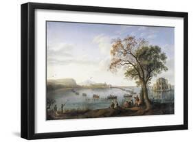 Coot Hunting at Lake Fusano, 1737-1807-Jacob Philipp Hackert-Framed Giclee Print