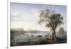 Coot Hunting at Lake Fusano, 1737-1807-Jacob Philipp Hackert-Framed Giclee Print