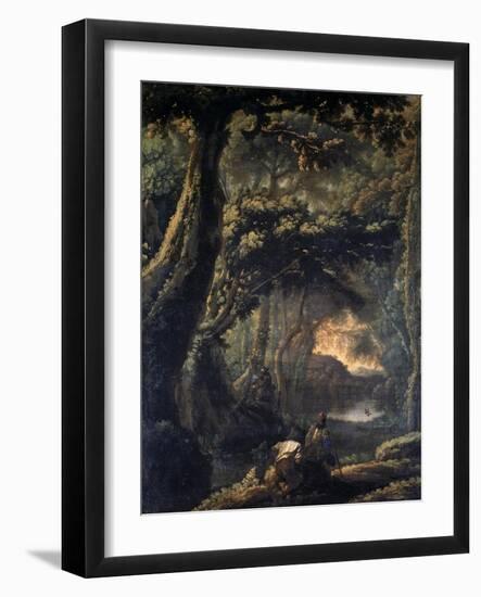 Coot Hunting-Michelangelo Cerquozzi-Framed Giclee Print