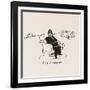 Cop Comfort-William Heath Robinson-Framed Art Print