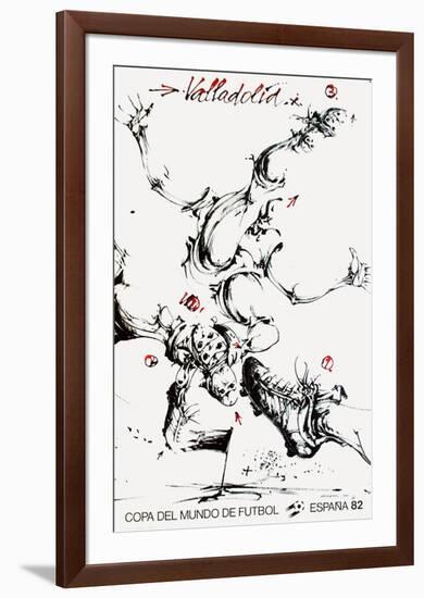 Copa del Mundo de Futbol 82-Vladimir Velickovic-Framed Collectable Print