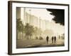 Copacabana Beach at Dawn, Rio De Janeiro, Brazil, South America-Ben Pipe-Framed Photographic Print