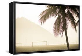 Copacabana Beach at Dawn, Rio De Janeiro, Brazil, South America-Ben Pipe-Framed Stretched Canvas