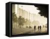 Copacabana Beach at Dawn, Rio De Janeiro, Brazil, South America-Ben Pipe-Framed Stretched Canvas