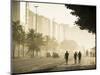 Copacabana Beach at Dawn, Rio De Janeiro, Brazil, South America-Ben Pipe-Mounted Photographic Print