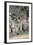 Copacabana Beach, Neighbourhood and the Morro Da Humaita Favela Behind, Rio De Janeiro, Brazil-Alex Robinson-Framed Photographic Print