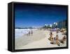 Copacabana Beach, Rio De Janeiro, Brazil, South America-Sergio Pitamitz-Framed Stretched Canvas