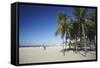 Copacabana Beach, Rio de Janeiro, Brazil, South America-Ian Trower-Framed Stretched Canvas