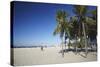 Copacabana Beach, Rio de Janeiro, Brazil, South America-Ian Trower-Stretched Canvas