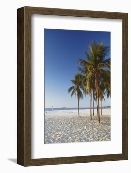 Copacabana Beach, Rio de Janeiro, Brazil, South America-Ian Trower-Framed Photographic Print