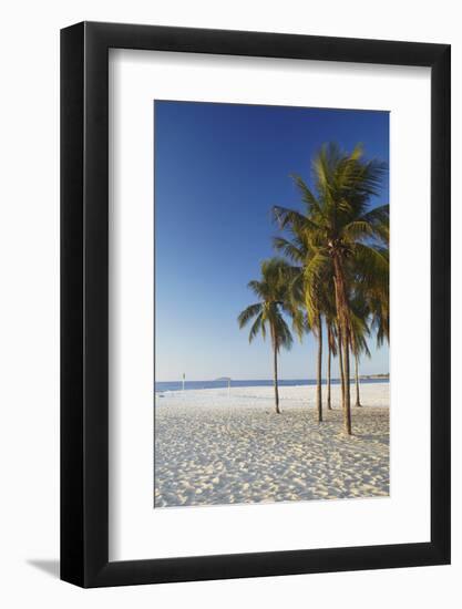 Copacabana Beach, Rio de Janeiro, Brazil, South America-Ian Trower-Framed Photographic Print