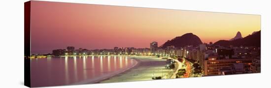 Copacabana Beach, Rio De Janeiro, Brazil-null-Stretched Canvas